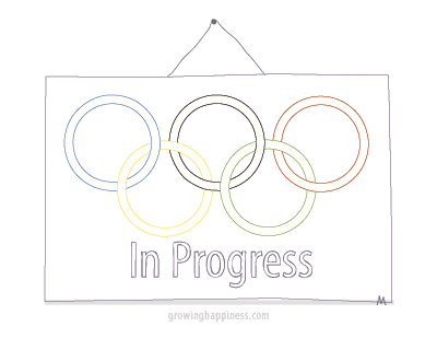 Olympic Games In Progress